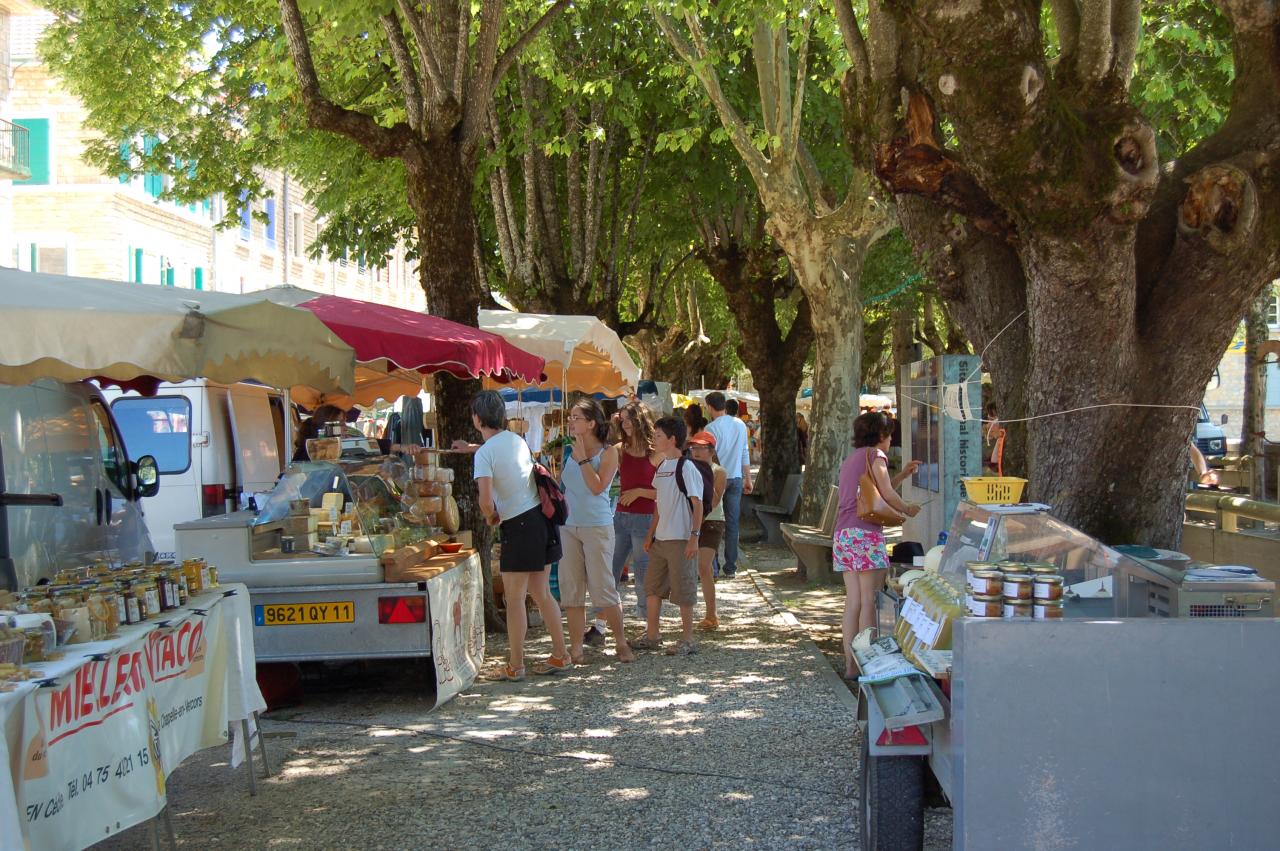 La foire artisanale de juillet